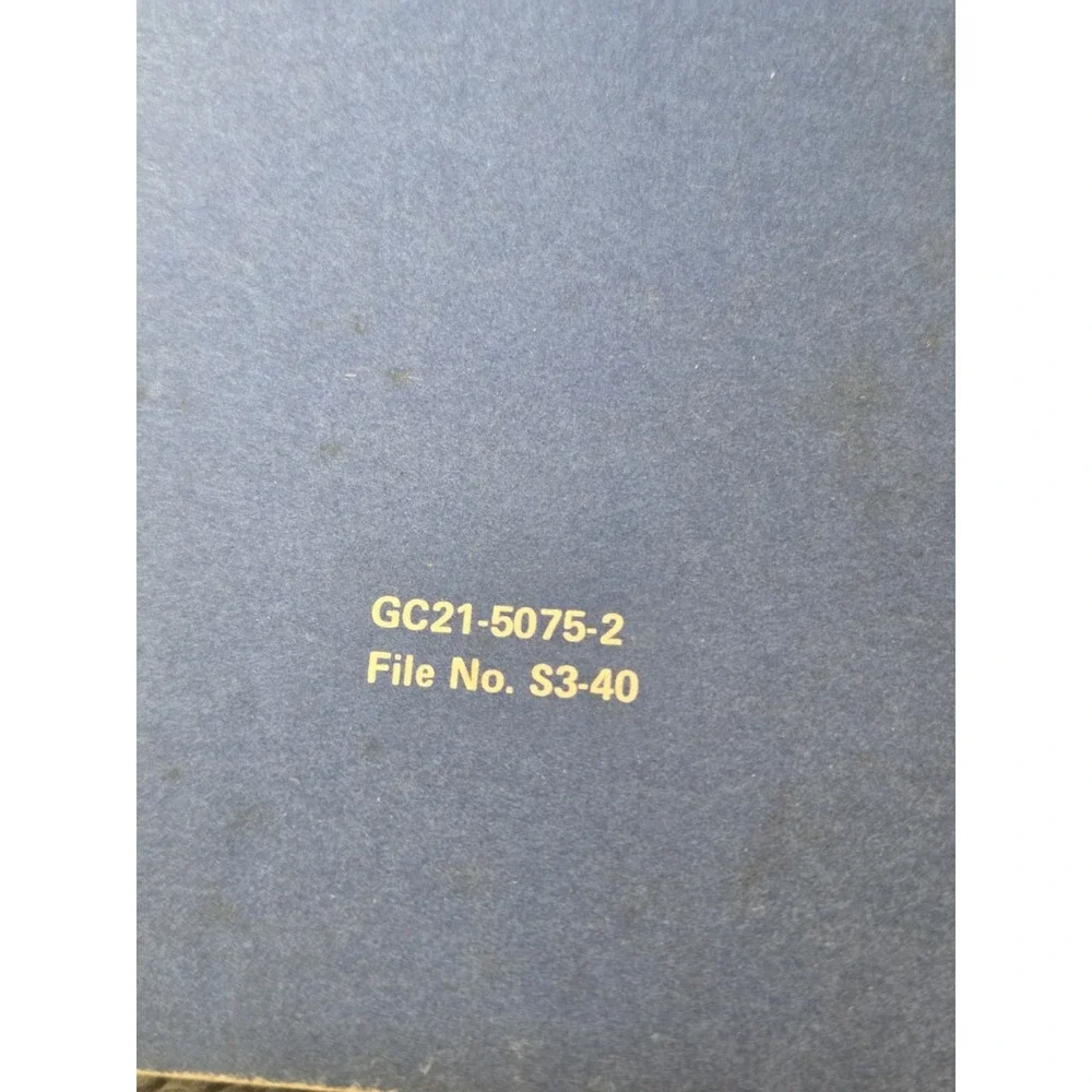 IBM System 3 Model 15 Operator's Guide 3rd Edition 1976‎